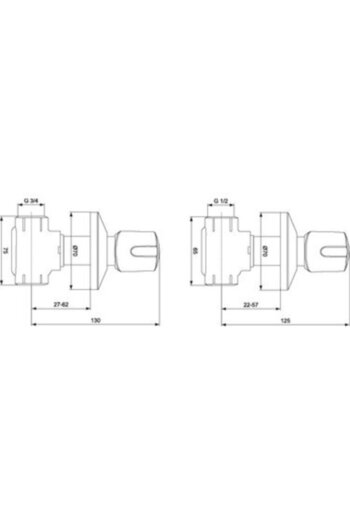 İdeal Standard Ideal Standard Euroflow New Ankastre Stop Valf