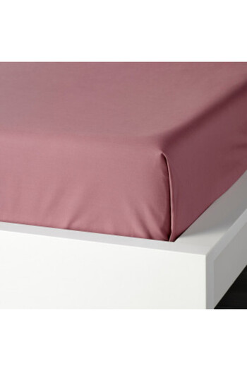 IKEA ULLVIDE Single Dark Pink Bed Sheet - 150x260 cm