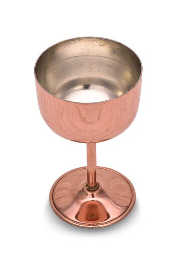 TURNA BAKIR Turna Copper Vino Glass No 2 Plain 400 ml Red Turna0457-1