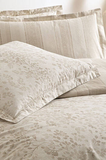 Puffy Beige Floyd Single Ranforce Duvet Cover Set