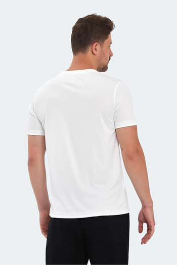Slazenger Ανδρικό λευκό μπλουζάκι - NELLE KTN