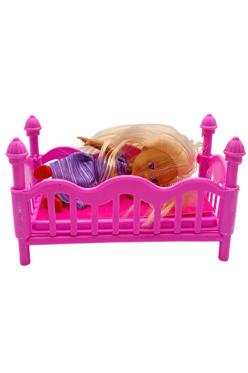 Can Toys Tek Katlı Ranzalı Oyuncak Bebek Seti K899-27