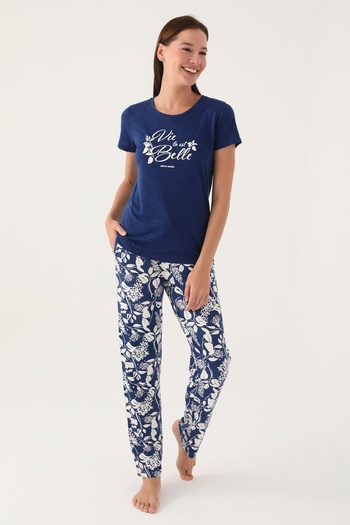 Pierre Cardin Set de pijamale pentru damă cu mâneci scurte sezon nou