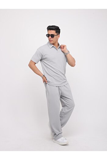 ASWEL 2024 YENİ SEZON ORIGINAL %100 KOTON OVERSIZE KALIP T-SHIRT PANTOLON TAKIM PTM102