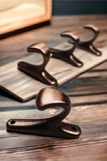 Dizaynhouse Stylish Hook Style Design - Hanger Door, Clothing, Coat Rack and Towel Metal Hanger