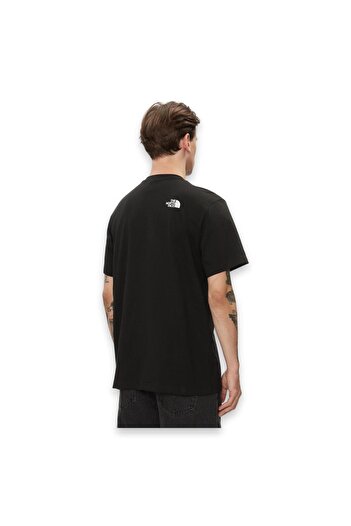 THE NORTH FACE Ανδρικό μπλουζάκι Nf0A87Ng M S/S Simple Dome Tee Μαύρο