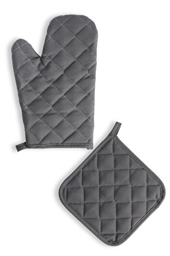 sevilya Fireproof Oven Glove and Oven Holder (1 GLOVE 1 GRIFT)