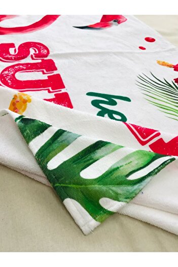Asyabayrak CODE:13 Printed Beach Towel