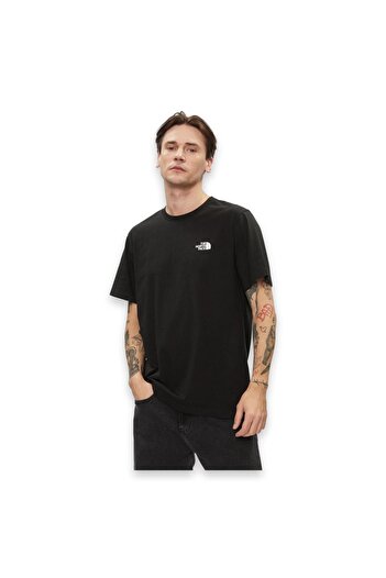 THE NORTH FACE Ανδρικό μπλουζάκι Nf0A87Ng M S/S Simple Dome Tee Μαύρο