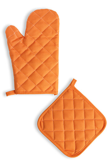 sevilya Fireproof Oven Glove and Oven Holder (1 GLOVE 1 GRIFT)