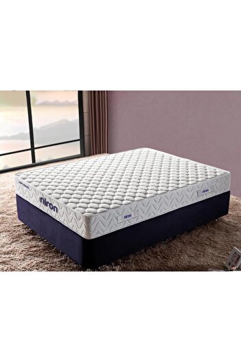 Niron Yatak Niron Soft Pocket Tek Kişilik Lüks Full Ortopedik Paket Yaylı Yumuşak Yatak 90x200 Cm