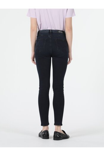 Colin's Lara 759 - Σκούρο μπλε τζιν παντελόνι, Super Slim Fit, Normal Waist Cl 1057898