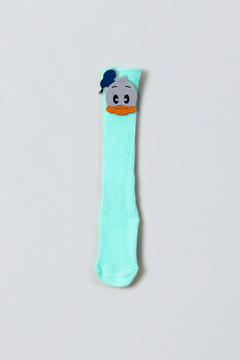ADABEBEK Duck Duck Felted Baby Knee Socks