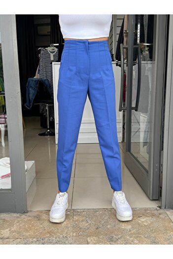 KAROL Kalem Pantolon Yeşil Pantolon Mor Pantolon Pembe Pantolon 3 Renk