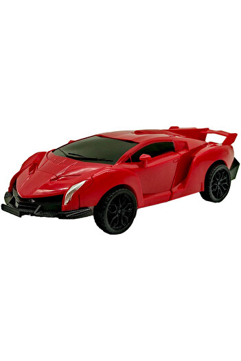 Birlik Oyuncak 8-Piece Friction Car That Can Be Transformed into a Robot 8905B-8906B