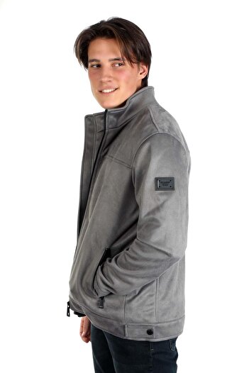Lee Cooper Men's Gray Woven Coat - Nuels