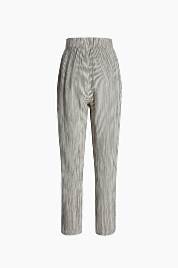 İKİKIZ Striped Crinkle Slouchy Pants
