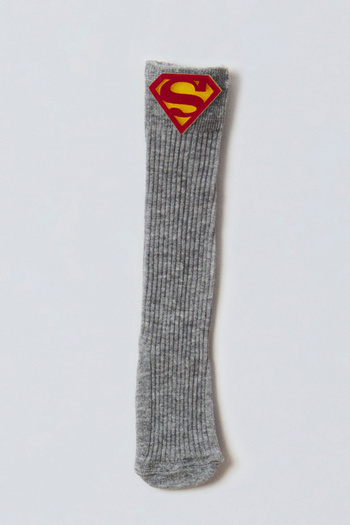 ADABEBEK Superman Felted Baby Knee Socks