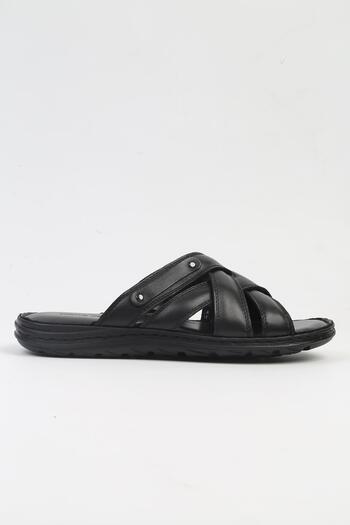 Pierre Cardin ® |   PC-5144-3013 Μαύρες-Ανδρικές Παντόφλες