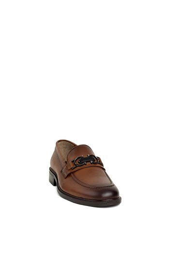 MARCOMEN 19598 Men's Genuine Leather Classic Shoes Tan