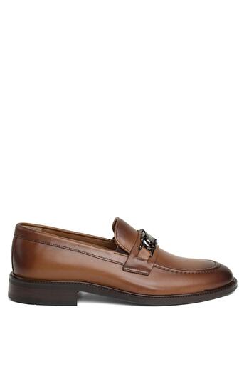 MARCOMEN 19598 Men's Genuine Leather Classic Shoes Tan