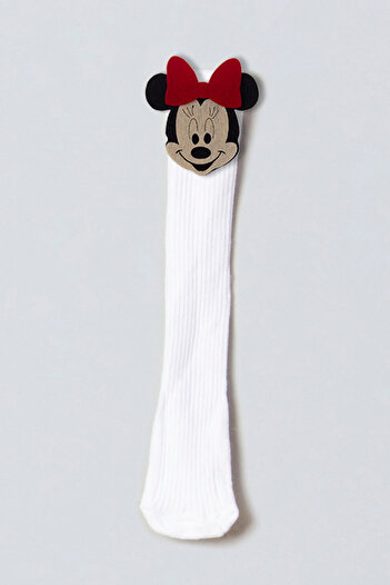 ADABEBEK Red Mickey Felted Baby Knee Socks