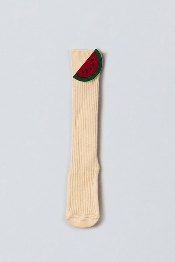 ADABEBEK Watermelon Felted Baby Knee Socks