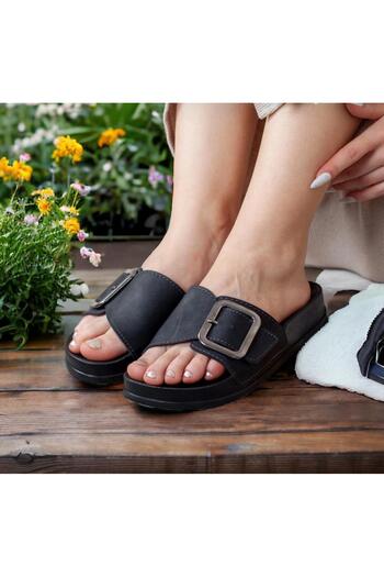 Hızlı Al Papuci de zi cu o singură cataramă, cu talpă anti-alunecare, extra confortabili