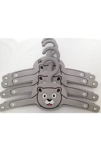Gondol 4-Piece Panda Patterned Baby Clothes Hanger