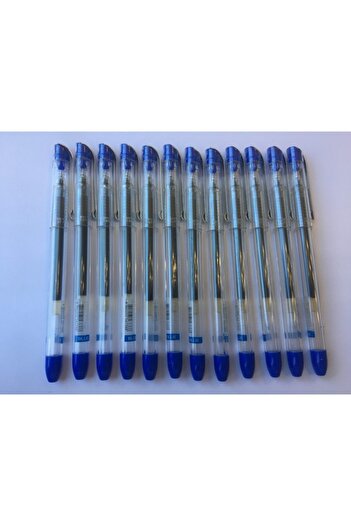 Dong-A My Gel 0.5mm Ince Iğne Uçlu Jel Kalem 12'li Mavi