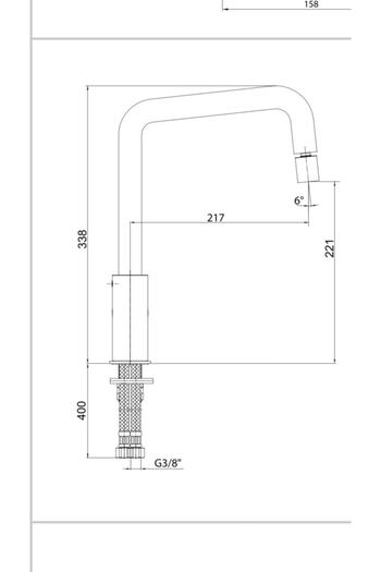 Eca Luna Sink Faucet