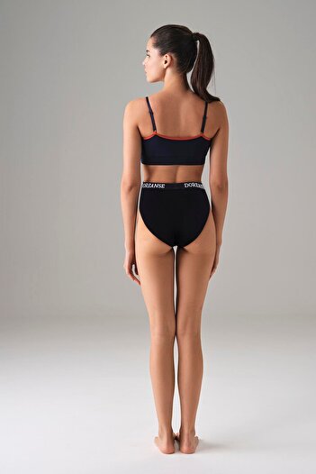 Doreanse High Waist V Cut Women's Slip 7154 - Black