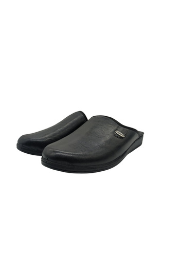 Esem Men's Inner Outer Genuine Leather Soft Comfort Soft Sole Stylish Home Slippers Men Real Leather Slipper