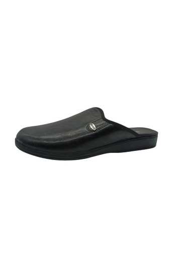 Esem Men's Inner Outer Genuine Leather Soft Comfort Soft Sole Stylish Home Slippers Men Real Leather Slipper