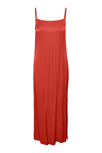 PIECES PCSMILLI SL LONG SLIP DRESS PA
