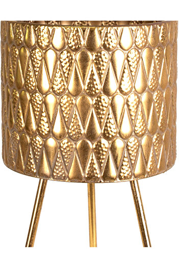 Herdekora Metal Saksı Ayaklı 33x33x88  Cm.