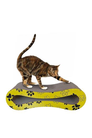 Artikel 60X18X20 cm Ondulated Cardboard Cat Scratch Board and Ramp
