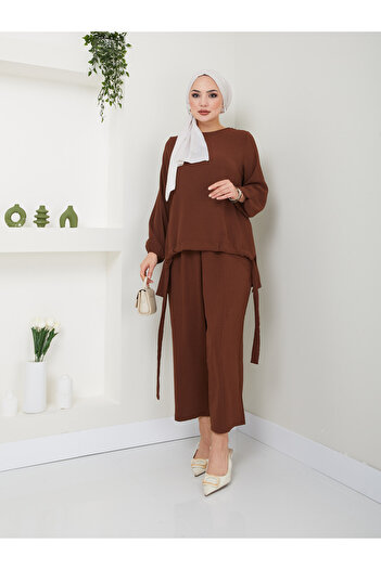 VOLT CLOTHİNG Women's Shalwar Hijab Set