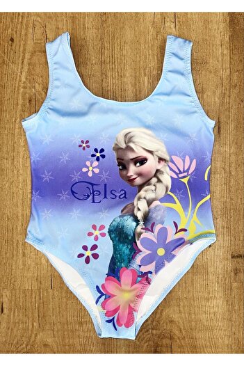 Çınar Elsa and Flowers Printed Swimsuit