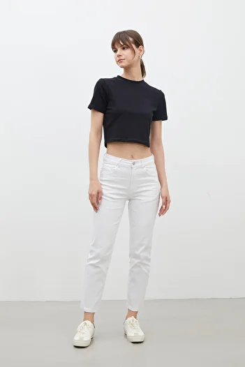 Manuka BOOTCUT FIT DENIM PANT WHITE