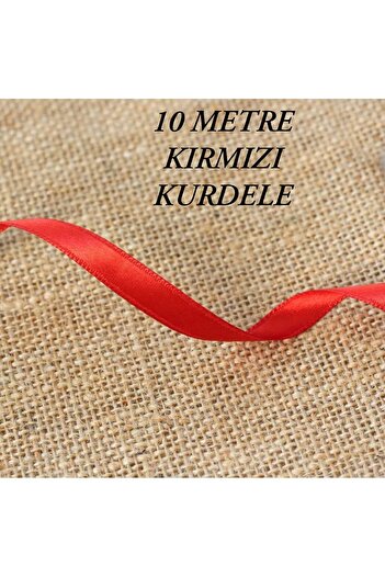 HMZ Red Ribbon 10 Meters Length,2 cm Width