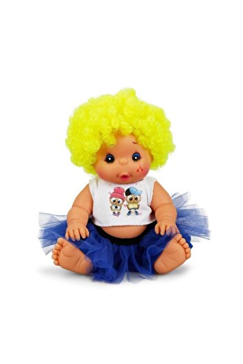Sunman Kıvırcık Saçlı Afro Bebek 23 Cm (KARIŞIK MODEL 1 ADET)