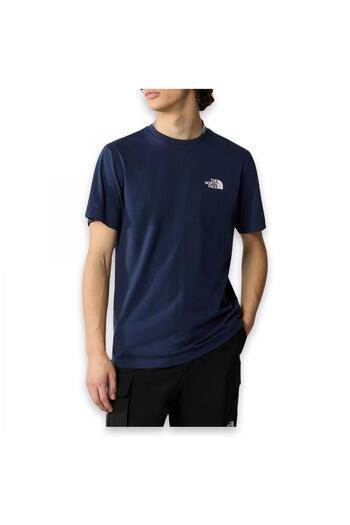THE NORTH FACE Ανδρικό μπλουζάκι Navy Blue Simple DomeTee - Nf0A87Ng S/S