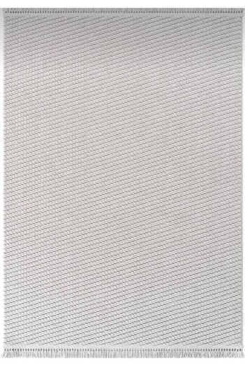 MBA ELİZA 1063 GRİ Yumuşak Dokulu Halı Kilim Salon Mutfak Koridor Kesme Yolluk Dokuma Makine Halısı