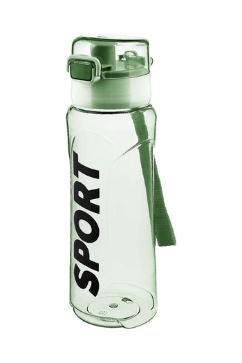 Bayev Exclusive Quality BPA Free School and Sports Water Bottle with Lockable Lid and Carrying String - GREEN