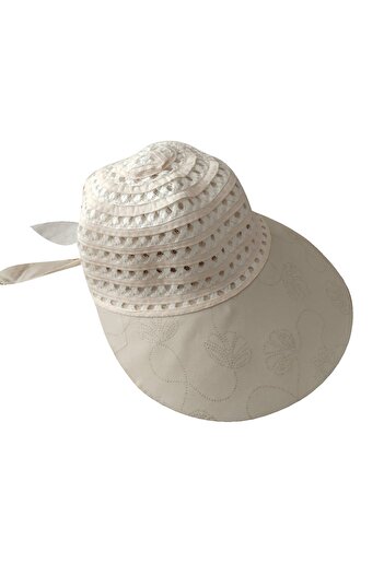 Betülce Patterned Cloth Visor Unisex