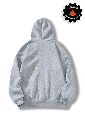 LEMIRA Συλλεκτικά μπλουζάκια φούτερ με στάμπα 1 TREND Unisex Oversize Palestine