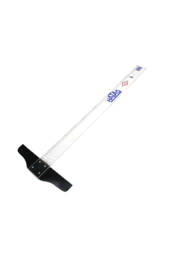 HATAS T Ruler Mica Technician Plastic 65 Cm 1020