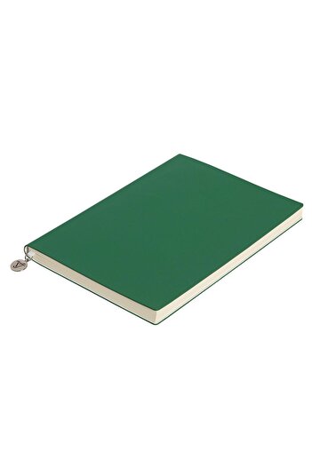 Victoria's Journals Smyth Classic Flexible Cover Striped Notebook, 14.8x21 cm -Green