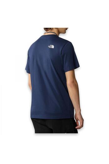 THE NORTH FACE Ανδρικό μπλουζάκι Navy Blue Simple DomeTee - Nf0A87Ng S/S